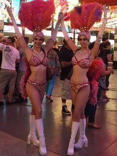 Showgirls at Fremont Street Vegas showgirl, Las vegas show g