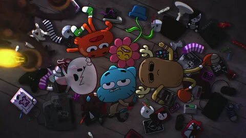 about last night... The Amazing World Of Gumball Cartoon wal