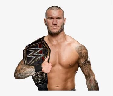 Randy Orton - Randy Orton Wwe Champion Render PNG Image Tran