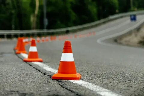 36" Traffic Cones 15LB - Signs & Safety Devices