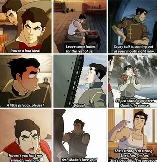 The Legend of Korra: Bolin quotes Korra, Avatar airbender, A