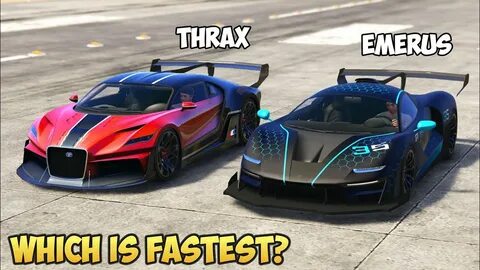 GTA 5 - PROGEN EMERUS vs TRUFFADE THRAX - Which is Fastest? 