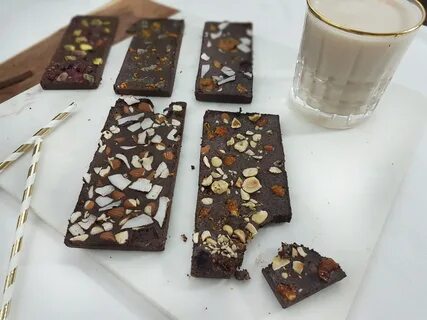 DIY Fruit, Nut And Flower-Laced Chocolate Bars HuffPost null