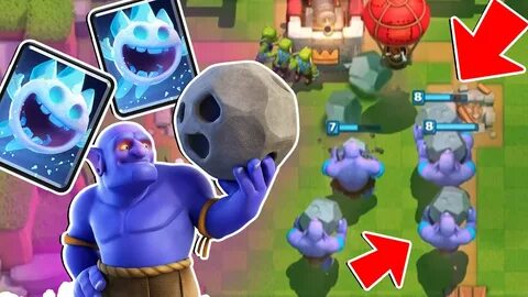Clash Royale NEW BOWLER & ICE SPIRT CARDS! Max Bowler & Ice 
