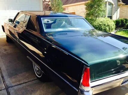 Cadillac DeVille Coupe 1969 Green For Sale. j9282438 1969 Ca