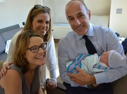 Savannah Guthrie's Baby Meets Today Staff—See the Pics! New 