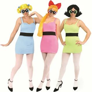 Buy powerpuff girl costumes adults uk cheap online