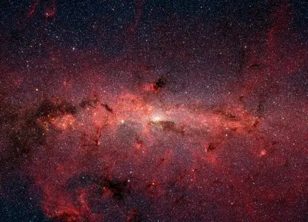 A Cauldron of Stars at the Galaxy's Center Milky way, Milky 