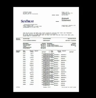 Fake Chase Bank Statement Template Unique Fake Business Bank