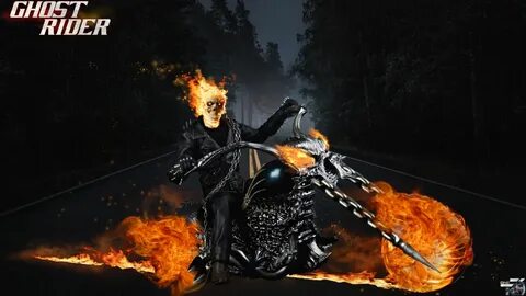 Free download Ghost Rider Hot Toys Artwork Full HD Wallpaper