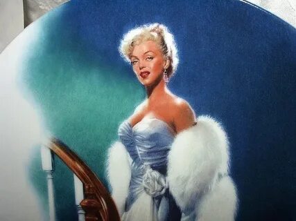 MARILYN MONROE 1992 BRADFORD 9th ISSUE PLATE-ALL ABOUT EVE -
