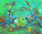 Pin by Annie Blackburn on Home Accents Crab art, Sea creatur