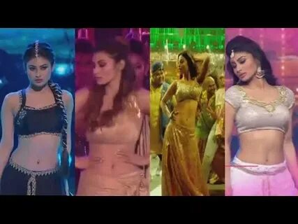 Mouni Roy Hot Navel & Boobs Compilation Slow Motion Mind Blo