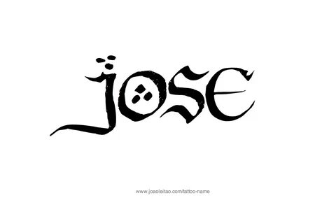 Jose Name Tattoo Designs