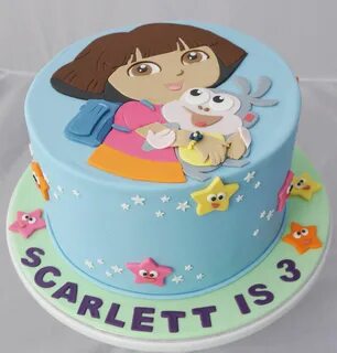 Dora cake Dora cake, Dora birthday cake, 3rd birthday cakes