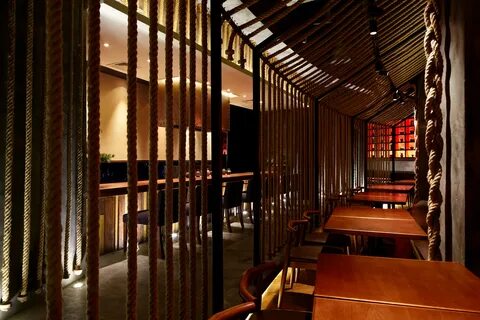 Japanese Dining "kemuri shanghai" Behance
