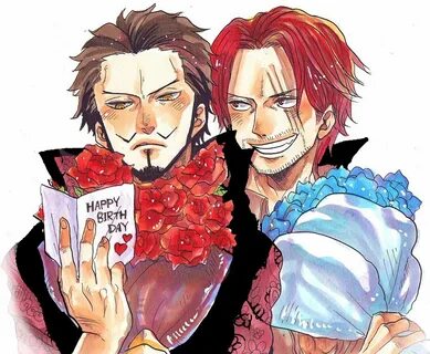 Mihawk x Shanks #one piece Anime, One piece, Personagem