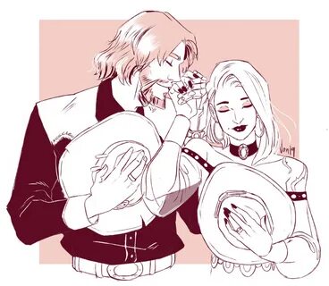 McCree & Ashe Иллюстрации, Рисунки, Герои