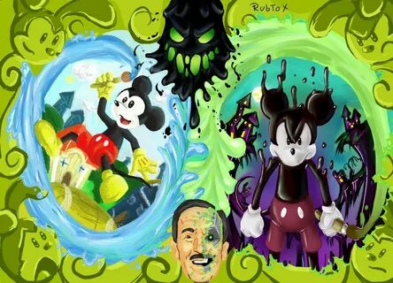 Epic Mickey Paint and Thinner by rubtox on DeviantArt