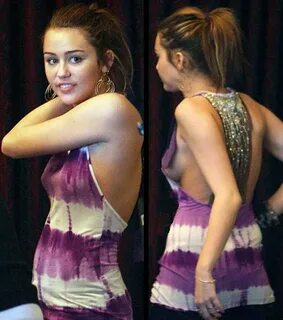 Miley Cyrus shows her juicy round tits - picture #31258