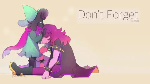 Deltarune - "Don't Forget" p_sun - YouTube