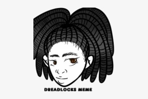 Black Cartoon With Dreads - 640x480 PNG Download - PNGkit
