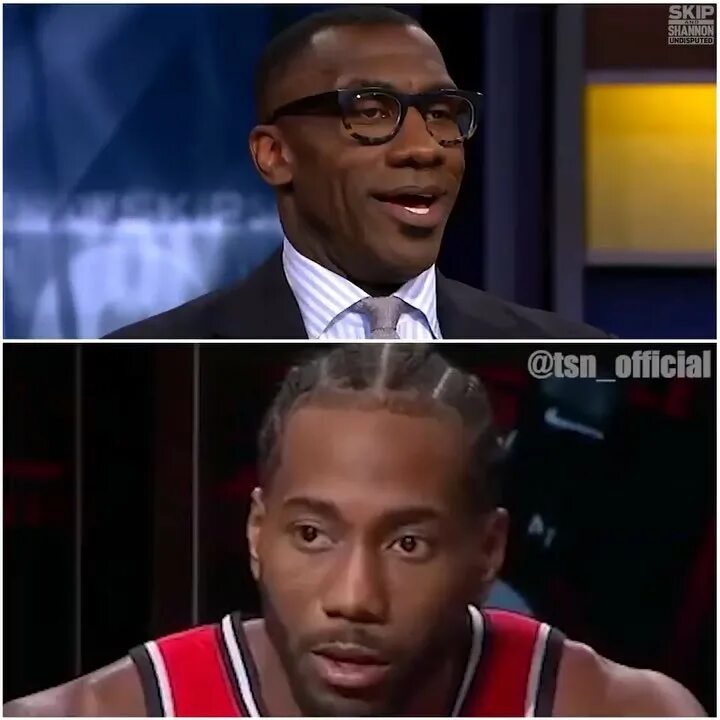 Shannon Sharpe on Instagram: "Did I nail kawhi’s laugh, yes or no. 