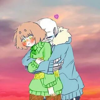 Undertale Sans x Chara.