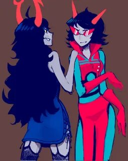 Homestuck - Terezi Pyrope x Vriska Serket - Scourge Sisters 