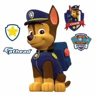 Chase - Large Officially Licensed PAW Patrol Removable Wall 