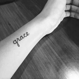 grace tattoo Tattoo quotes, Grace tattoos, Quote tattoos pla