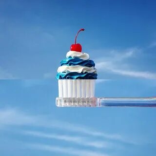 stephen mcmennamy on Instagram: "cupcake + toothbrush I got 