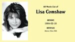 Lisa Comshaw Movies list Lisa Comshaw Filmography of Lisa Co
