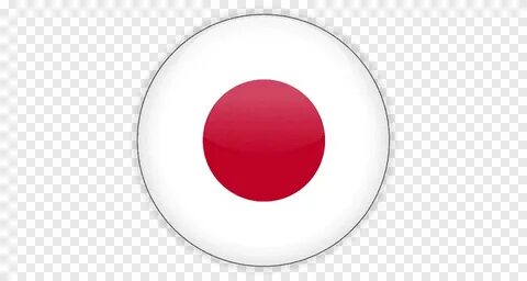 круглая белая и красная иллюстрация, значок флага Японии, об