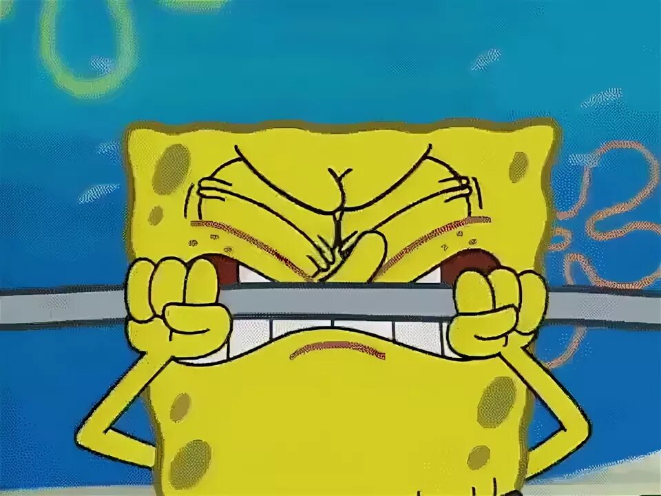 Spongebob squarepants lifting weights working out GIF - Find