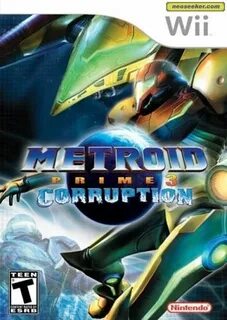 Metroid Prime 3: Corruption Wii Front cover