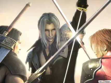 Final Fantasy VII - Angeal Hewley,Genesis Rhapsodos Vs Sephi