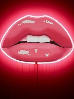 Neon Lips Wallpapers - Wallpaper Cave