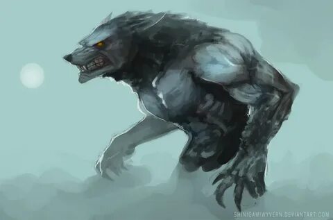 Bloodlust by Shinigamiwyvern on DeviantArt Skyrim werewolf, 