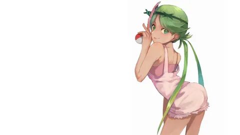 Wallpaper : anime, pokemon, Pokemon Sun and Moon, green hair
