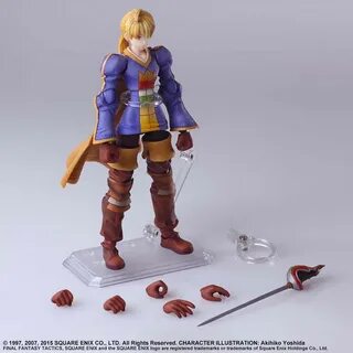 Final Fantasy Tactics - Delita, Ramza, and Agrias Bring Arts