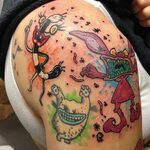 Tattoos Of '90s Cartoons That Are Just As Awesome As They Ar