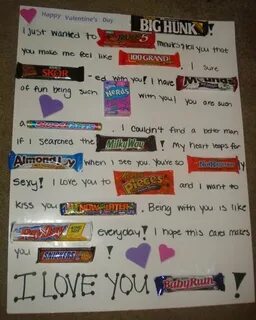 Candy Bar Poster Ideas with Clever Sayings - Hative Candy ba