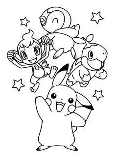 Coloring Page - Pokemon diamond pearl coloring pages 336