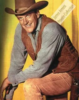 James Arness Private Collection Gunsmoke 8 x 10 Color Photo 