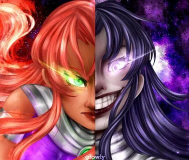 Patrick Cohenn в Твиттере: "Starfire VS Blackfire - Teen Tit