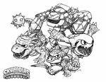 Earth Coloring pages, Halloween coloring pictures, Skylander