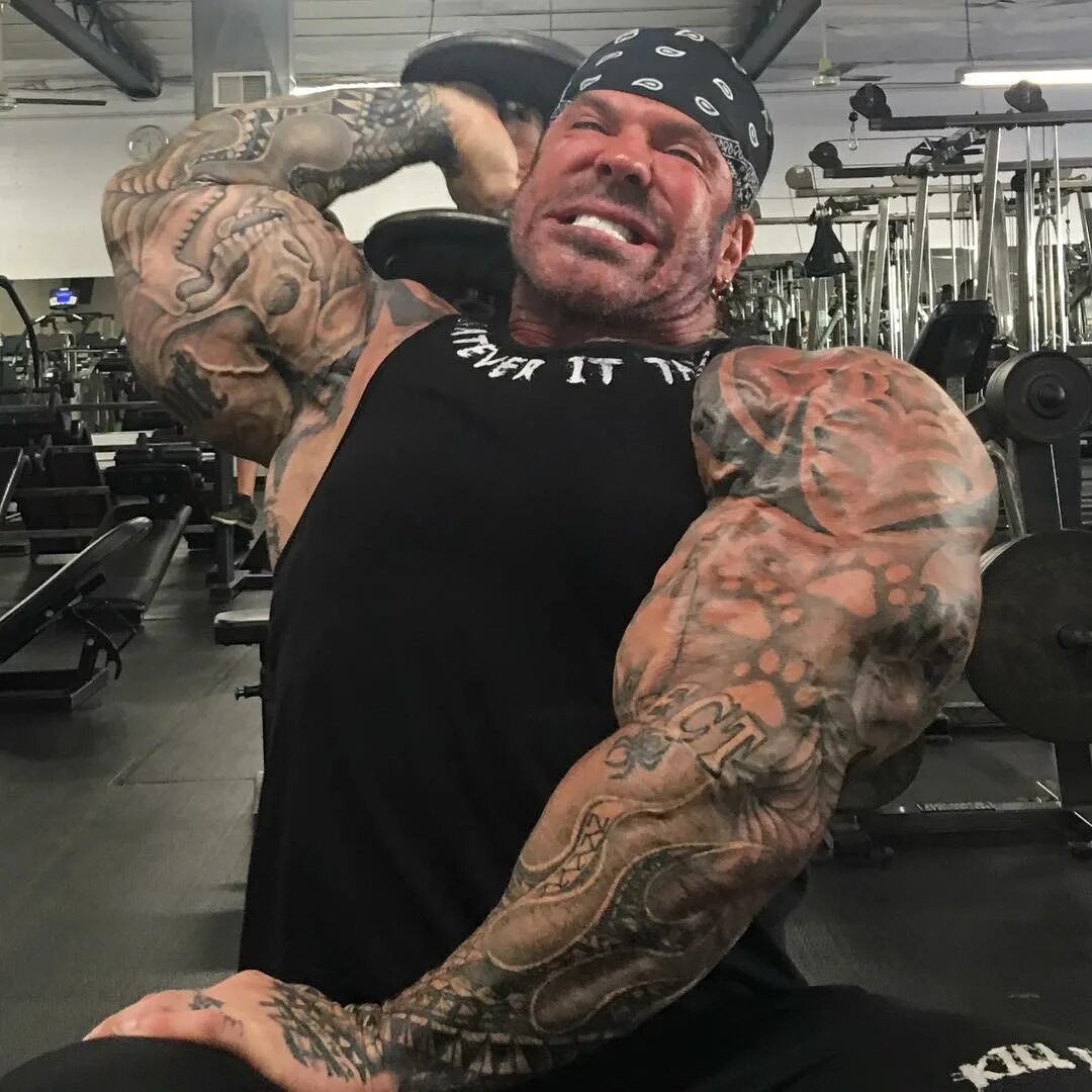 Rich Piana в Instagram: "Grab a light dumbbell that you can get about ...