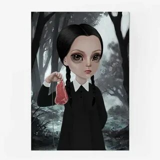 Постер "Wednesday Addams / Уэнзди Аддамс", купить в интернет