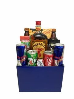 Fireball Gift Basket Whiskey gifts, Liquor gifts, Alcohol gi